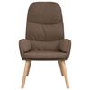 vidaXL Relaxsessel Taupe Stoff