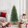 vidaXL K&uuml;nstlicher Weihnachtsbaum Gr&uuml;n 120 cm PVC, PE und Stahl
