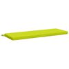vidaXL Bankkissen SOEST 100 % Polyester Hellgr&uuml;n 110 x 40 x 5 cm