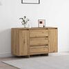 vidaXL Sideboard Artisan-Eiche 120 x 41 x 75 cm Holzwerkstoff