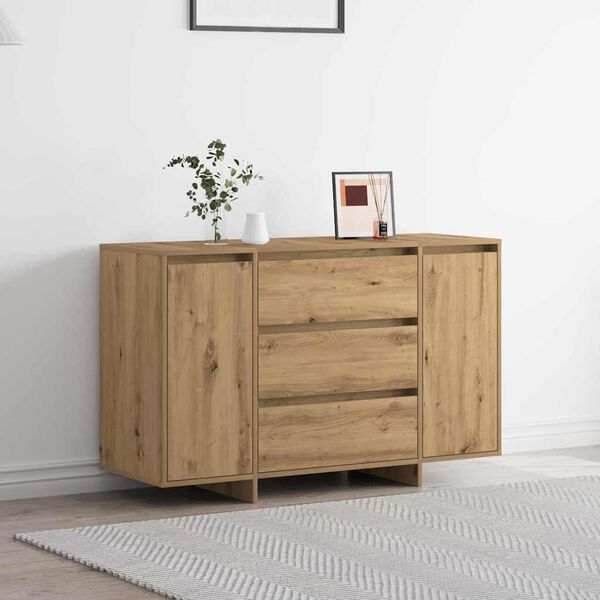 vidaXL Sideboard Artisan-Eiche 120 x 41 x 75 cm Holzwerkstoff