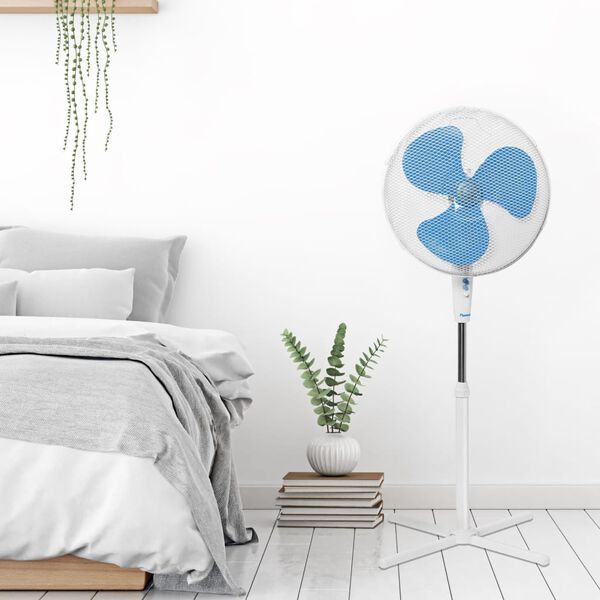 Bestron Standventilator 45 cm 45 W Wei&szlig; ASV45W