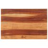 vidaXL Tischplatte Massivholz Palisander 25-27 mm 60&times;90 cm