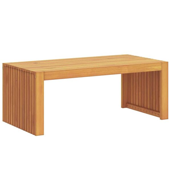 vidaXL Beistelltisch Braun 90 x 45 x 35 cm Massivholz Akazie