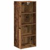 vidaXL H&auml;ngeschrank Altholz 40 x 29,5 x 100 cm Holzwerkstoff