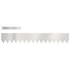 vidaXL Raseneinfassung 10 pcs 100 x 0,05 x 15 cm Edelstahl Silber