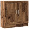 vidaXL B&uuml;cherschrank Altholz-Optik 82,5x30,5x80 cm Holzwerkstoff
