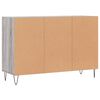 vidaXL Sideboard Grau Sonoma 103,5x35x70 cm Holzwerkstoff