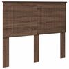 vidaXL Kopfteil mit Kopfteil Braun Eichen-Optik 120 cm Holzwerkstoff