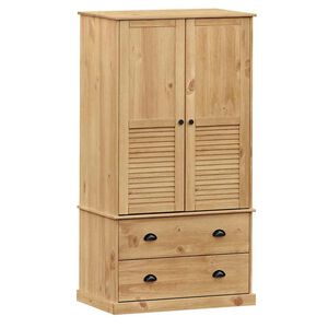 vidaXL Kleiderschrank VIGO 90x55x170 cm Massivholz Kiefer