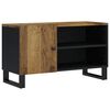 vidaXL TV-Schrank 80x33x46 cm Massivholz Mango & Holzwerkstoff