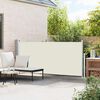 vidaXL Ausziehbare Seitenmarkise 140x300 cm Creme