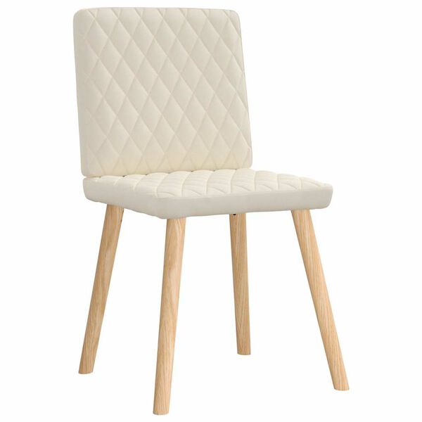 vidaXL Esszimmerstühle 6 Stk. Leinenbezug