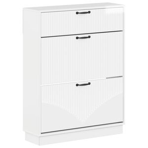 vidaXL Schuhschrank HOORN 78 x 24 x 100 cm Holzwerkstoff
