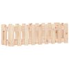 vidaXL Hochbeet Lattenzaun-Design 100x30x30 cm Massivholz Kiefer