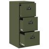 vidaXL Aktenschrank Olive Gr&uuml;n 44 x 50 x 106,5 cm Kaltgewalzter Stahl