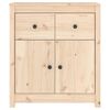 vidaXL Sideboard 70x35x80 cm Massivholz Kiefer