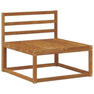 vidaXL Outdoor Mittelsofa Natur 79 x 83 x 73 cm