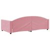 vidaXL Tagesbett Rosa 100x200 cm Samt