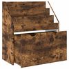 vidaXL Kinderregal Ger&auml;ucherte Eiche 60 x 29,5 x 69 cm Holzwerkstoff