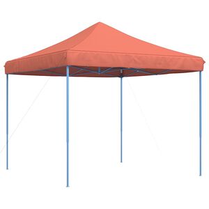 vidaXL Partyzelt Faltbar Pop-Up Terrakottarot 292x292x315 cm
