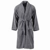 vidaXL Frottee-Bademantel Unisex 100 % Baumwolle Anthrazit S