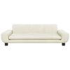 vidaXL Kindersofa Creme 100x54x33 cm Samt