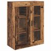 vidaXL Highboard mit Schubladen 2 pcs Altholz Holzwerkstoff