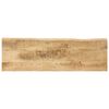 vidaXL Konsolentisch mit Baumkante 105x33x76 cm Massivholz Mango