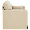 vidaXL Sofa Creme Gesamtabmessungen: 139 x 78 x 80 cm (B x T x H) Samt