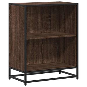 vidaXL B&uuml;cherregal Braun Eichen-Optik 60x35x76 cm Holzwerkstoff