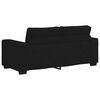vidaXL 2-Sitzer-Sofa Schwarz 180x77x82 cm Stoff