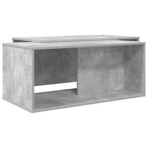 vidaXL Kaffeetisch Set 2 pcs Beton Grau Holzwerkstoff
