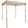 vidaXL Pergola Bambus 170&times;170&times;220 cm
