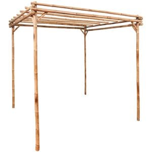 vidaXL Pergola Bambus 170&times;170&times;220 cm