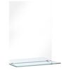 vidaXL Wandspiegel mit Regal 40&times;60 cm Hartglas