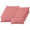 vidaXL Kissenbezug 12 pcs HEERLEN Rosa 40 x 80 cm Samt