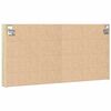 vidaXL Vitrinenschrank Sonoma-Eiche 100x8,5x50 cm Holzwerkstoff