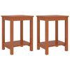 vidaXL Nachttische 2 Stk. Honigbraun 35x30x47 cm Kiefer Massivholz