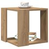 vidaXL Couchtisch Artisan-Eiche 32 x 32 x 30 cm Holzwerkstoff