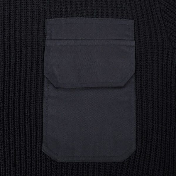 vidaXL Arbeitspullover Herren Schwarz Größe M