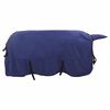 vidaXL Pferdedecke Marineblau 145 cm Polyester-Fleece