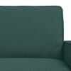 vidaXL Sofa Set 2 pcs Dunkelgr&uuml;n 182 x 80 x 82 cm Stoff