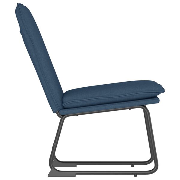 vidaXL Loungesessel Blau 52x75x76 cm Stoff