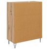 vidaXL Sideboard Artisan-Eiche 69,5 x 34 x 90 cm Holzwerkstoff