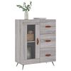 vidaXL Sideboard Grau Sonoma 69,5x34x90 cm Holzwerkstoff