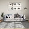 vidaXL Shaggy-Teppich PAMPLONA Hochflor Modern Grau 200x200 cm