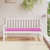 vidaXL Gartenbank-Auflage Rosa 150x50x4 cm Oxford-Gewebe