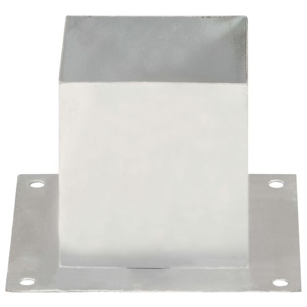 vidaXL Pfostenanker 4 Stk. Verzinktes Metall 141 mm