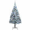 vidaXL Künstlicher Weihnachtsbaum mit 300 LEDs mit Ständer Grün 180 cm